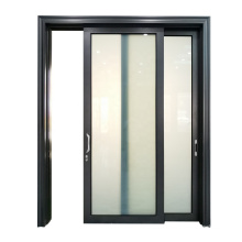 Commercial aluminum frame Smart automatic Laminated glass sliding door